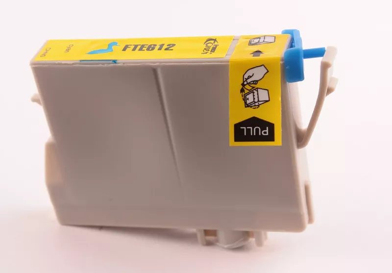 Cartouche d'encre FranceToner équivalent à EPSON T6012 Série ourson (C13T061240) - CYAN (bleu) - Format Standard