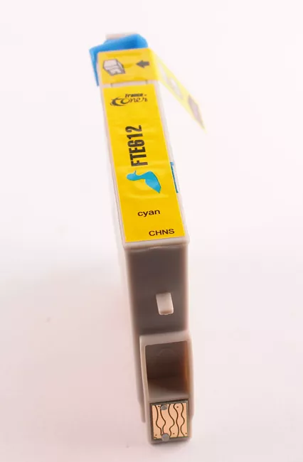 Cartouche d'encre FranceToner équivalent à EPSON T6012 Série ourson (C13T061240) - CYAN (bleu) - Format Standard