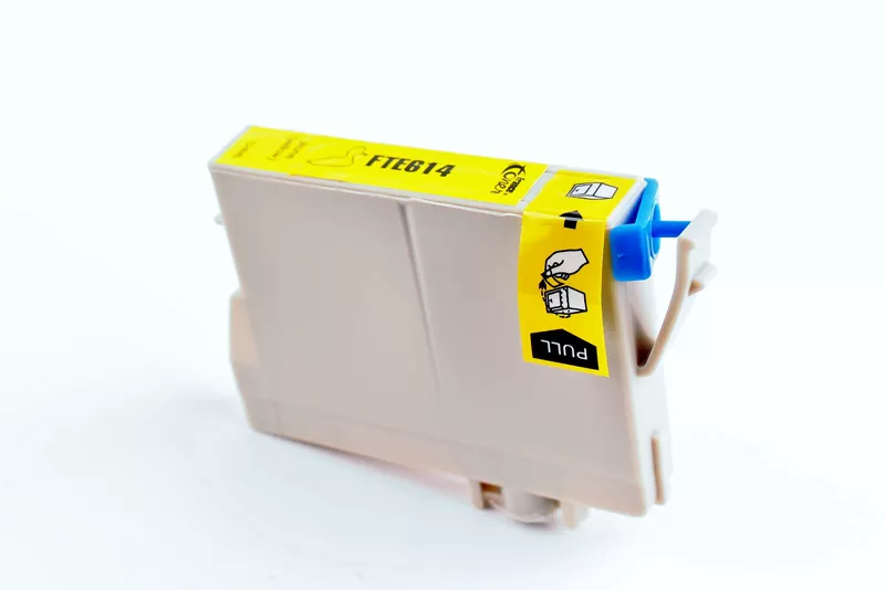 Cartouche d'encre FranceToner équivalent à EPSON T6014 Série ourson (C13T061440) - JAUNE - Format Standard