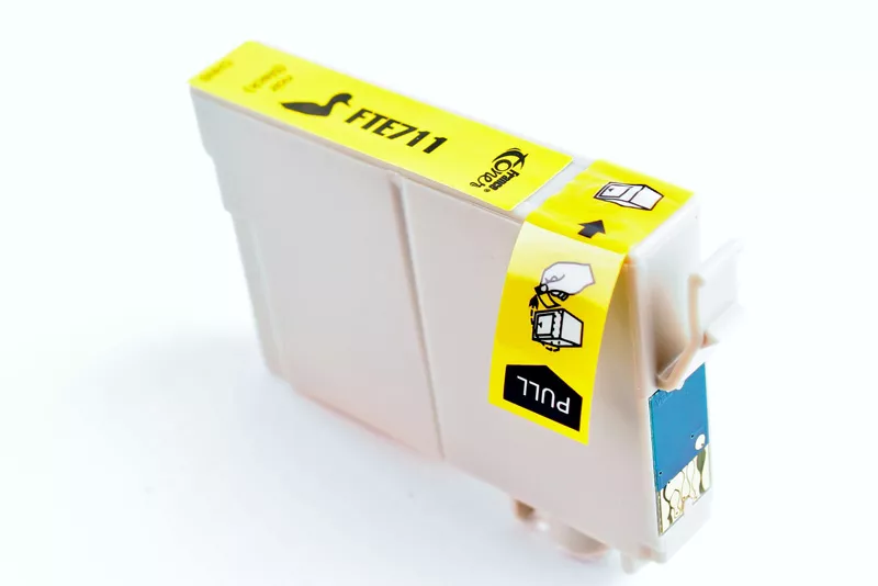 Cartouche d'encre FranceToner équivalent à EPSON T0711 Série Guépard (C13T071140) - NOIR - Format Standard