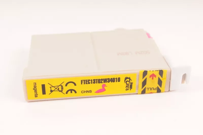 Cartouche d'encre FranceToner équivalent à EPSON 502XL série jumelles  (C13T02W34010) - MAGENTA (rouge) - Format XL