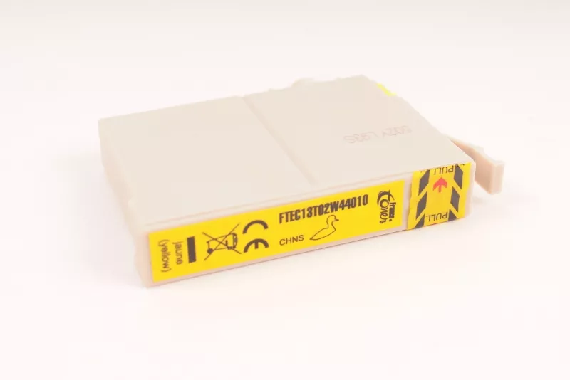 Cartouche d'encre FranceToner équivalent à EPSON 502XL série jumelles  (C13T02W44010) - JAUNE - Format XL