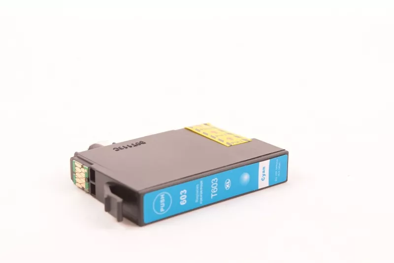 Cartouche d'encre FranceToner équivalent à EPSON 603XL série étoile de mer (C13T03A24010) - CYAN (bleu) - Format XL