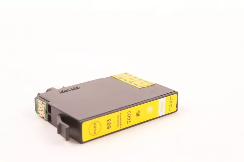 Cartouche d'encre FranceToner équivalent à EPSON 603XL série étoile de mer (C13T03A44010) - JAUNE - Format XL