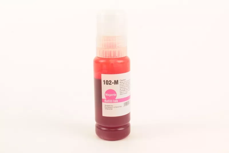 Recharge Encre FranceToner équivalent à EPSON EP102 (C13T03R340) - MAGENTA (rouge) - Format Standard