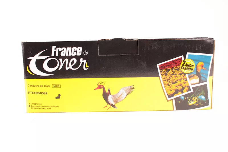 Toner FranceToner équivalent à EPSON 582 (C13S050582) - NOIR - Format XL