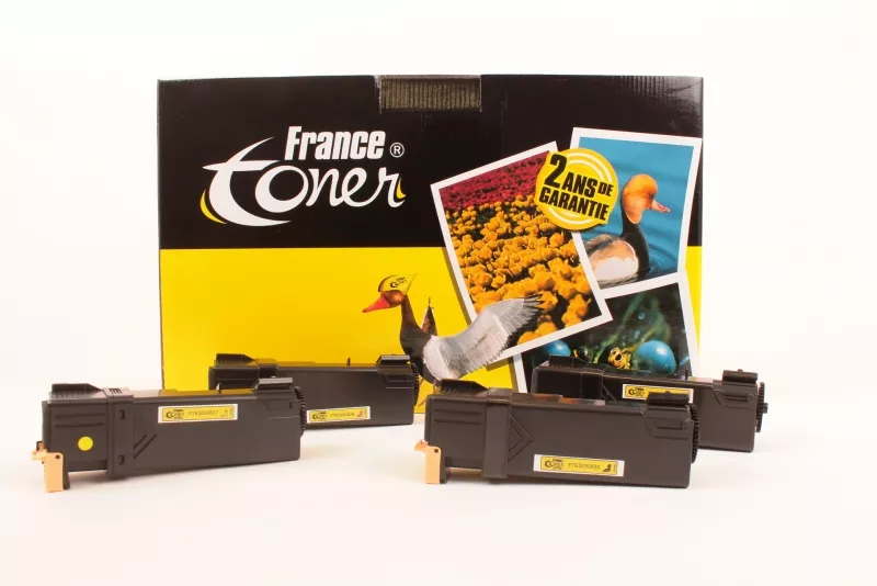 Pack de 4 toners compatibles FranceToner équiva...
