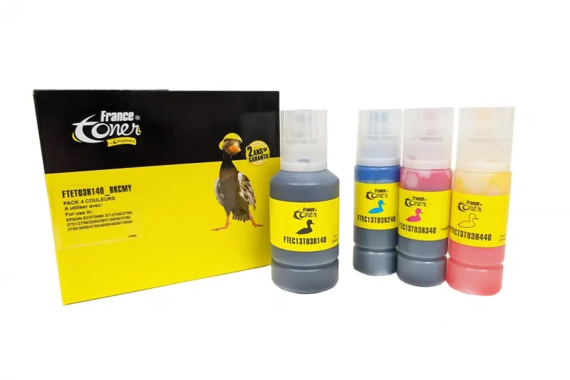 Recharge Encre FranceToner équivalent à EPSON E...