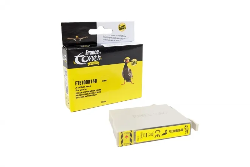 Cartouche d'encre FranceToner équivalent à EPSON 503 Série Piment (C13T09R14010) - NOIR - Format XL
