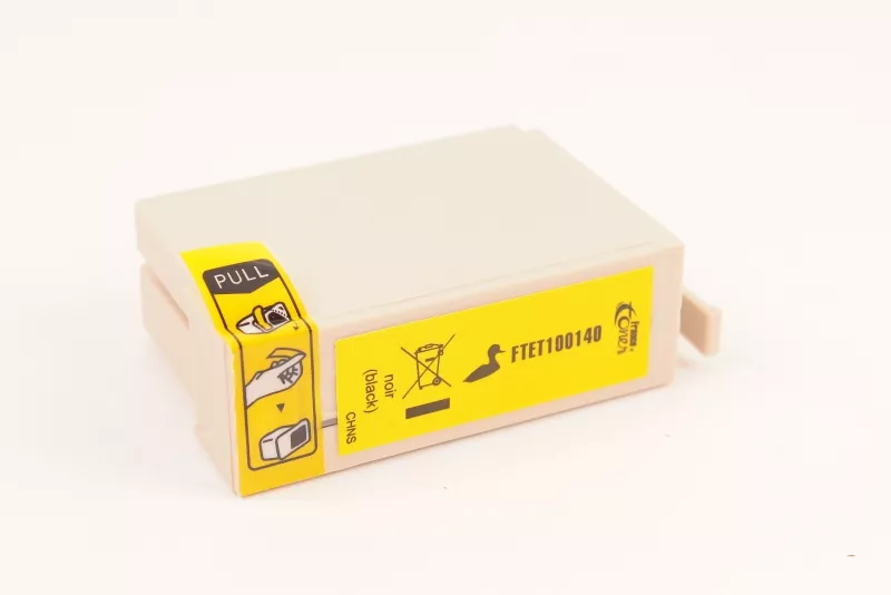 Cartouche d'encre FranceToner équivalent à EPSON T1001 Série rhinocéros (T1001) - NOIR - Format Standard