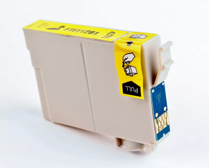 Cartouche d'encre FranceToner équivalent à EPSON T1281 Série Renard (C13T12814012) - NOIR - Format Standard