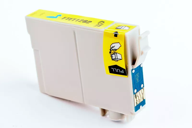 Cartouche d'encre FranceToner équivalent à EPSON T1282 Série Renard (C13T12824012) - CYAN (bleu) - Format Standard