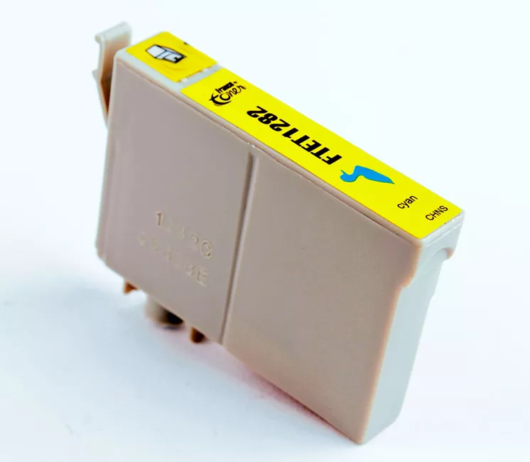 Cartouche d'encre FranceToner équivalent à EPSON T1282 Série Renard (C13T12824012) - CYAN (bleu) - Format Standard