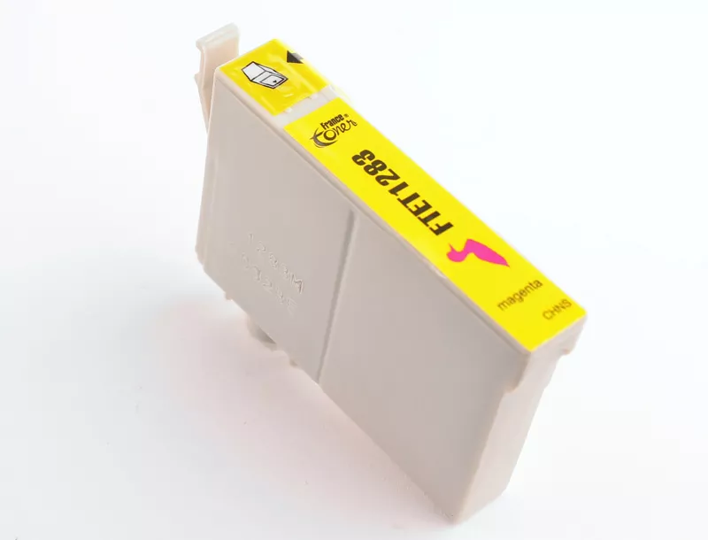 Cartouche d'encre FranceToner équivalent à EPSON T1283 Série Renard (C13T12834012) - MAGENTA (rouge) - Format Standard