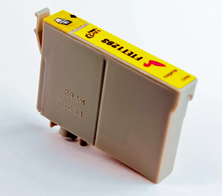 Cartouche d'encre FranceToner équivalent à EPSON T1293 Série Pomme (C13T12934012) - MAGENTA (rouge) - Format XL