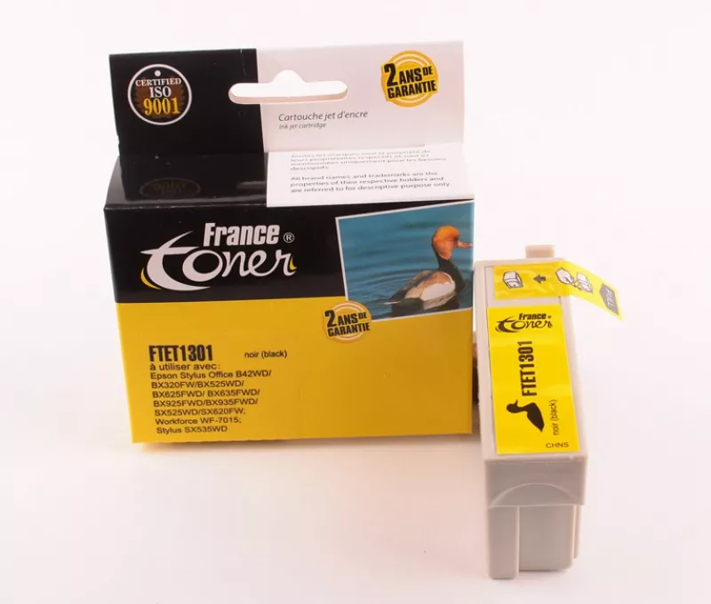 Cartouche Encre FranceToner Compatible EPSON C13T13014012 - FTET1301