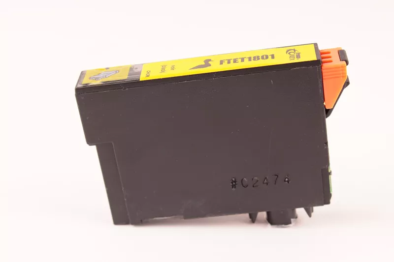 Cartouche d'encre FranceToner équivalent à EPSON 18 Série Pâquerette (C13T18014010) - NOIR - Format Standard