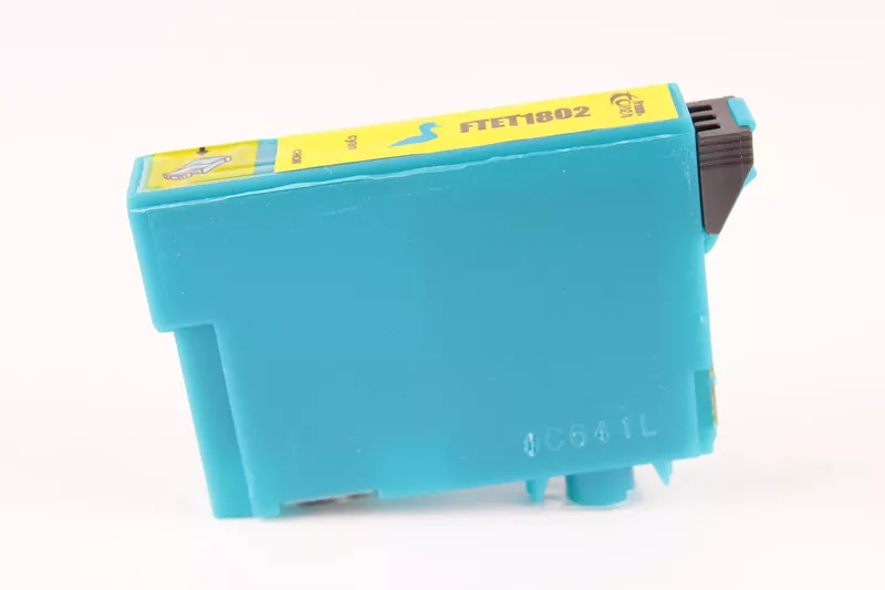 Cartouche d'encre FranceToner équivalent à EPSON 18 Série Pâquerette (C13T18024012) - CYAN (bleu) - Format Standard