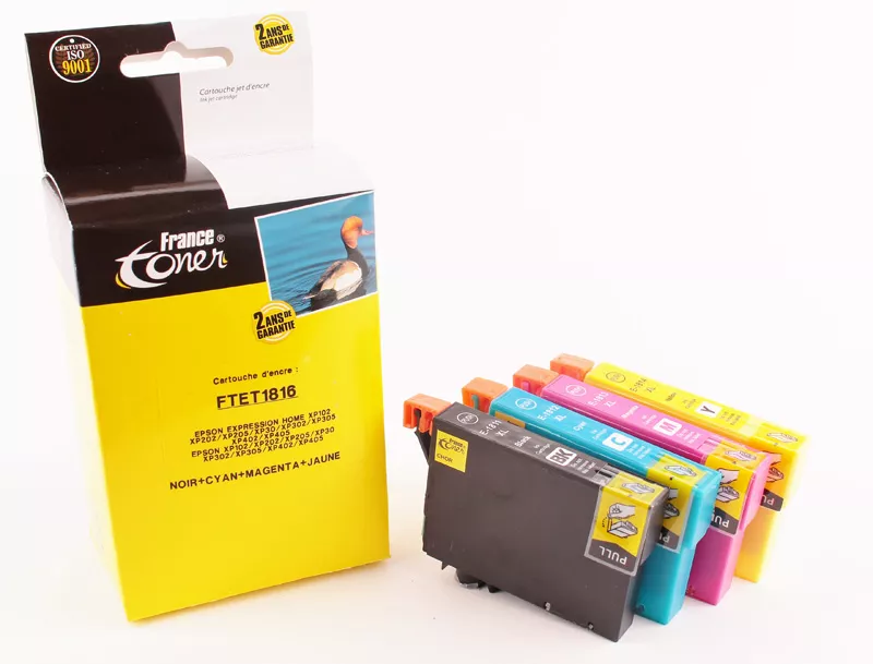 Cartouche d'encre cyan FRANCETONER compatible T… - Achat / Vente