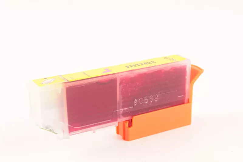 Cartouche d'encre FranceToner équivalent à EPSON 24XL Série éléphant (C13T24334010) - MAGENTA (rouge) - Format XL