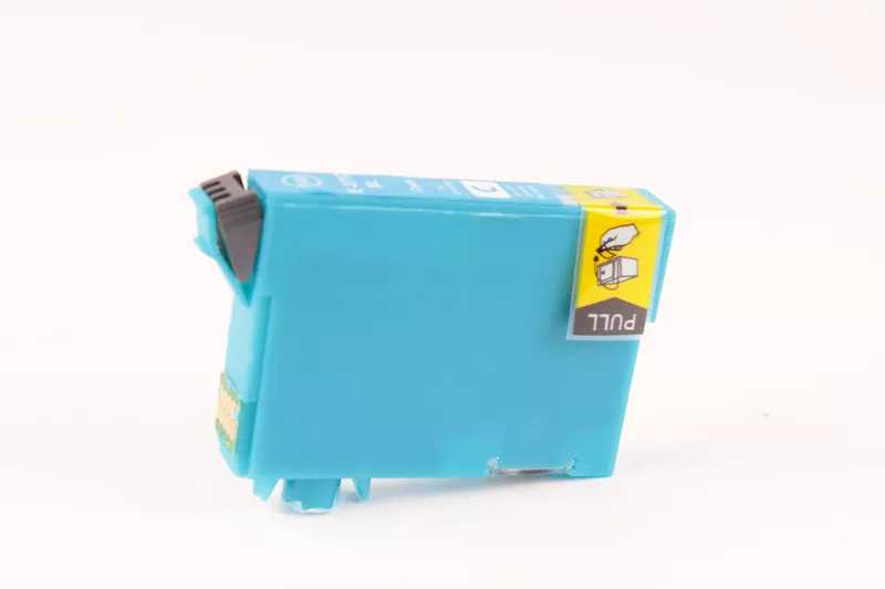 Cartouche d'encre FranceToner équivalent à EPSON 27Xl Série réveil (C13T27124012) - CYAN (bleu) - Format XL