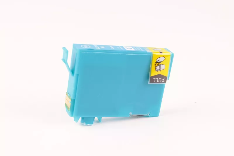 Cartouche d'encre FranceToner équivalent à EPSON 27Xl Série réveil (C13T27124012) - CYAN (bleu) - Format XL