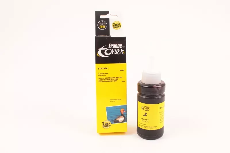 Cartouche Encre FranceToner Compatible EPSON C13T664140 - FTET6641