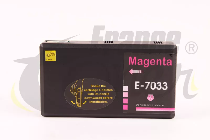 Cartouche d'encre FranceToner équivalent à EPSON série Big Ben (C13T70334010) - MAGENTA (rouge)