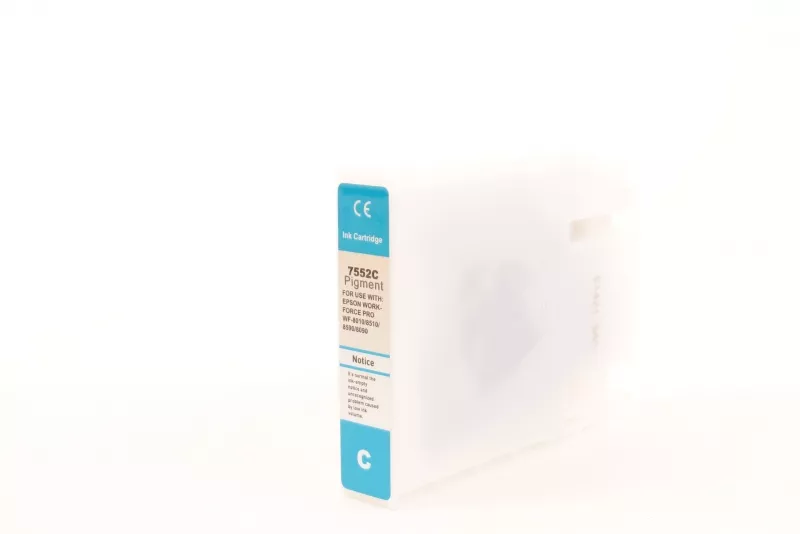 Cartouche d'encre FranceToner équivalent à EPSON T7552 (C13T755240) - CYAN (bleu) - Format XL