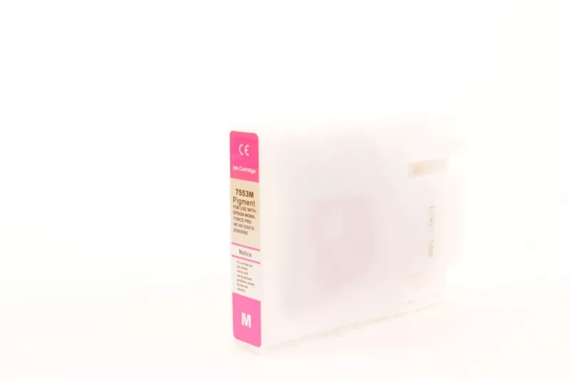 Cartouche d'encre FranceToner équivalent à EPSON T7553 (C13T755340) - MAGENTA (rouge) - Format XL