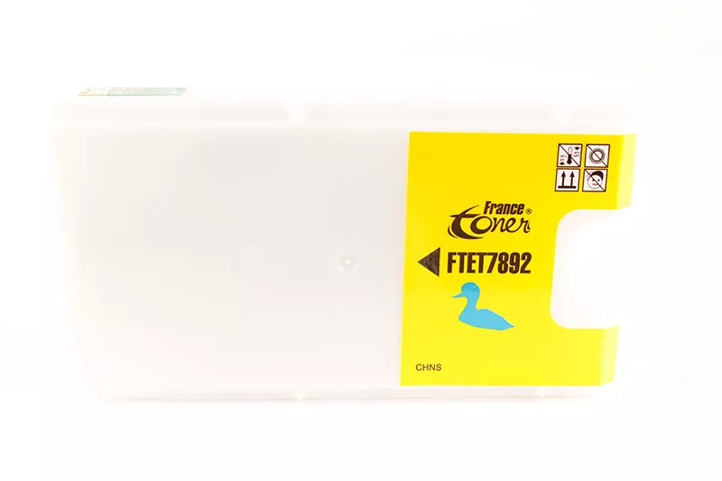 Cartouche d'encre FranceToner équivalent à EPSON T7892 (C13T789240) - CYAN (bleu) - Format XXL