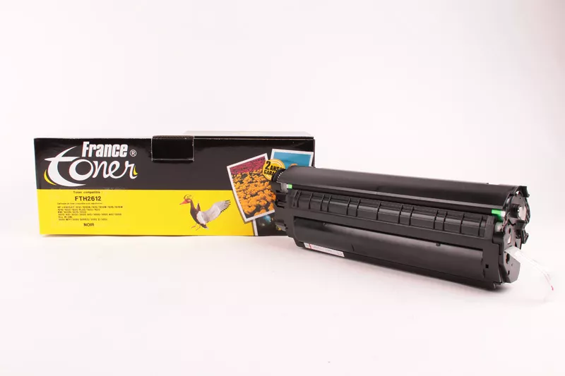Toner FranceToner équivalent à HP 12A (Q2612A) - NOIR - Format Standard