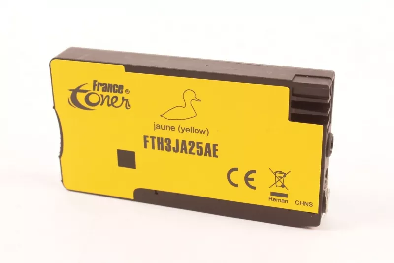 Cartouche d'encre FranceToner équivalent à HP 963 (3JA25AE) - JAUNE - Format Standard