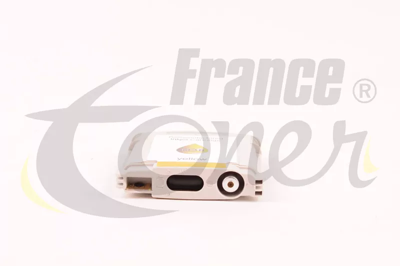 Cartouche d'encre FranceToner équivalent à HP 11 (C4838A) - JAUNE - Format Standard
