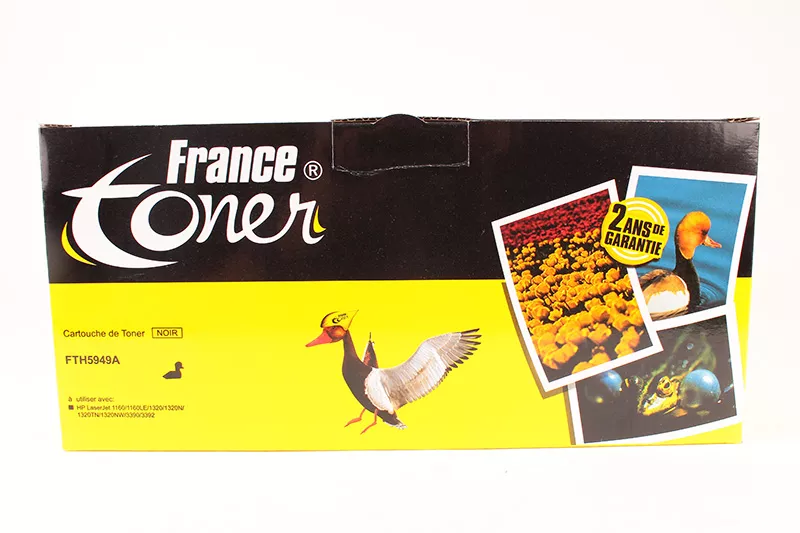 Toner FranceToner équivalent à HP 49A (Q5949A) - NOIR - Format Standard