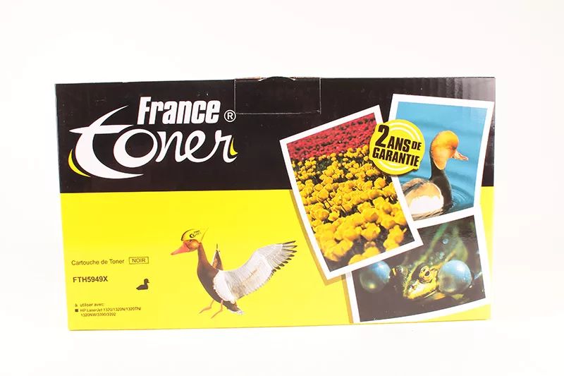 Toner FranceToner équivalent à HP 49X (Q5949X) - NOIR - Format XL