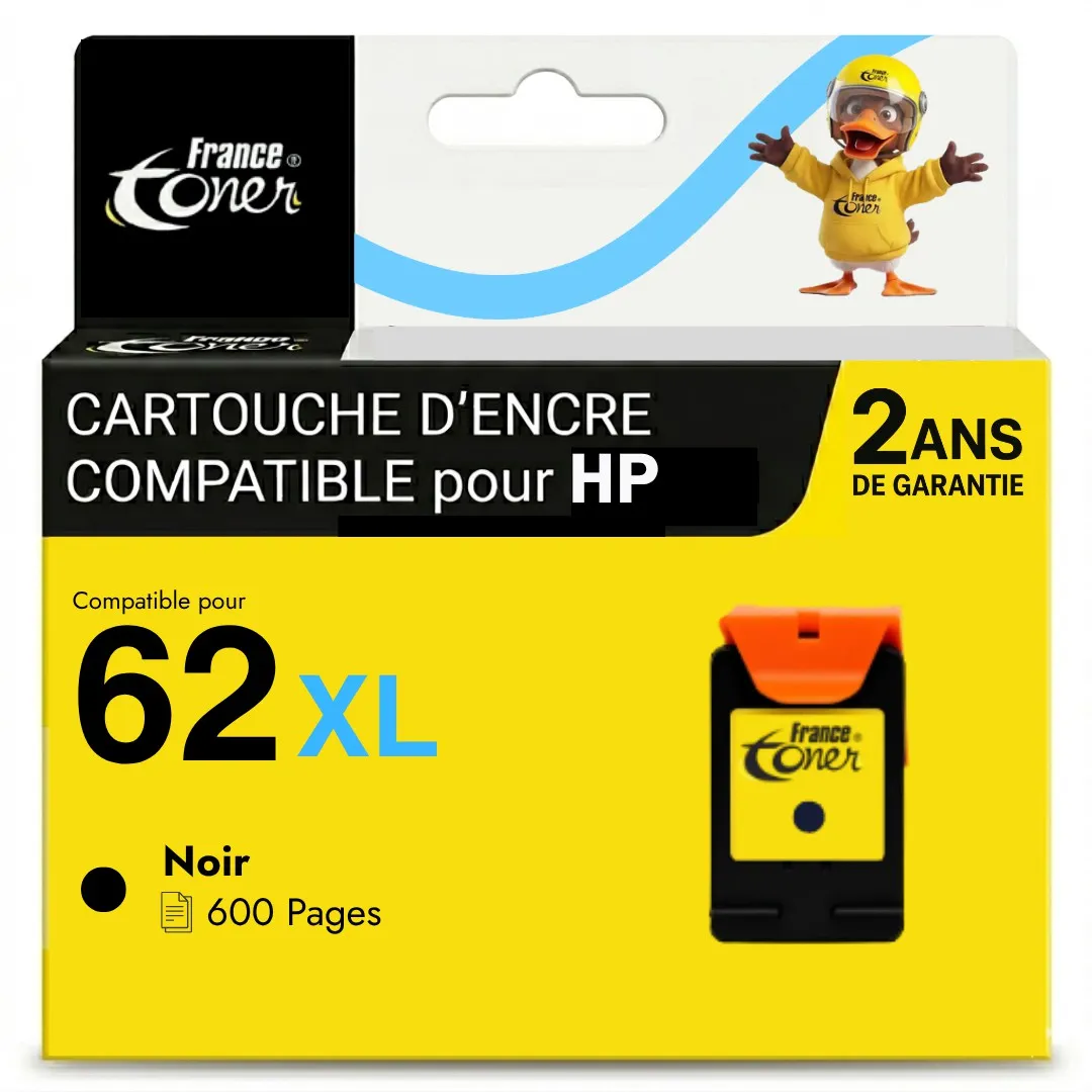 Cartouche d'encre FranceToner équivalent à HP 6...