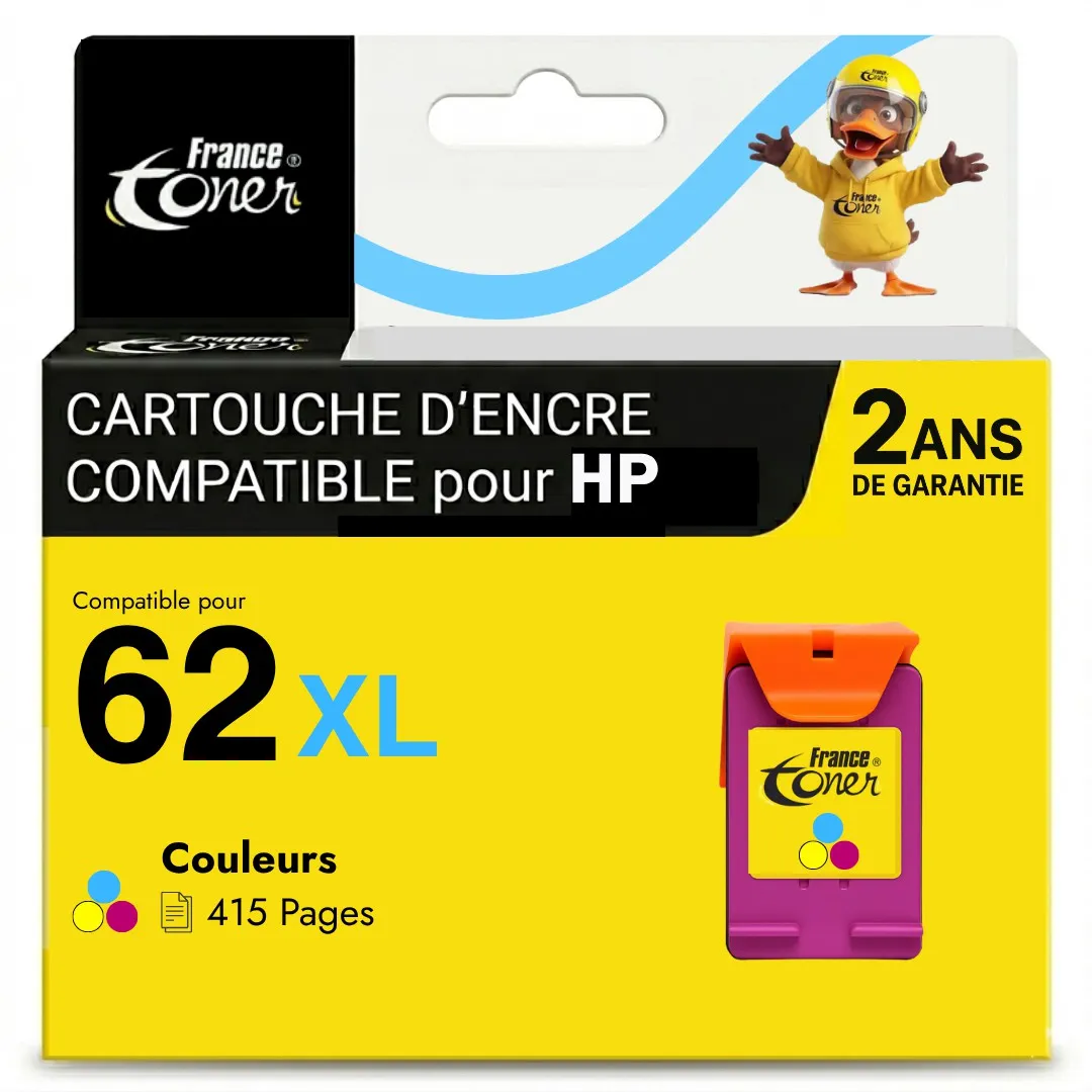 Cartouche d'encre FranceToner équivalent à HP 6...