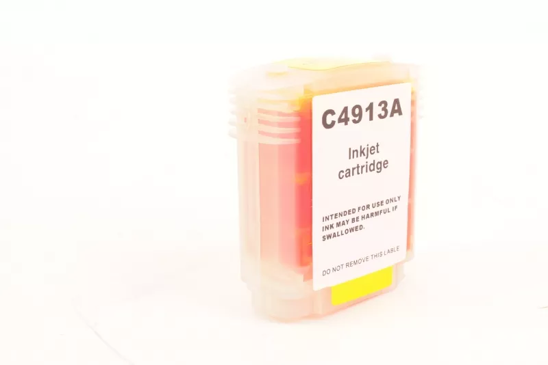 Cartouche d'encre FranceToner équivalent à HP 82 (C4913A) - JAUNE - Format Standard