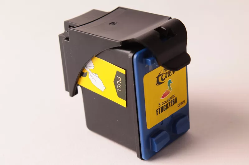 Cartouche d'encre FranceToner équivalent à HP 28 (C8728AE) - 3 COULEURS - Format Standard