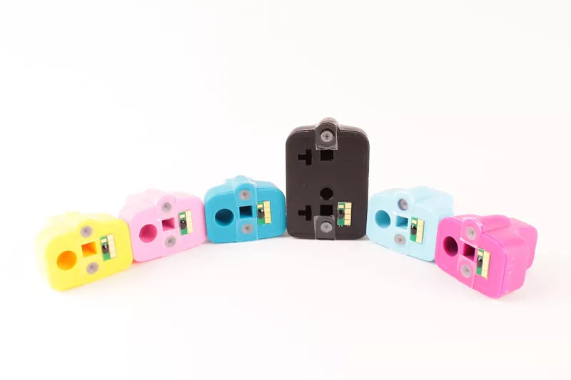 Pack de 6 cartouches d'encre FranceToner équivalent à HP 363 (LOTC8771EE) - 6 COULEURS - Format Standard