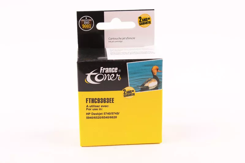 Cartouche d'encre FranceToner équivalent à HP 344 (C9363EE) - 3 COULEURS - Format Standard