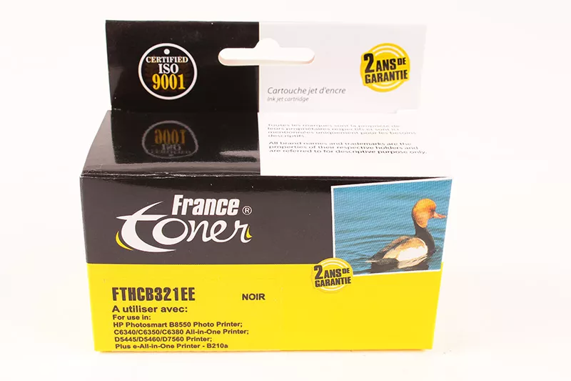 Cartouche d'encre FranceToner équivalent à HP 364XL (CB321EE) - NOIR - Format XL