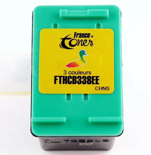 Cartouche d'encre FranceToner équivalent à HP 351XL (CB338EE) - 4 COULEURS - Format XL