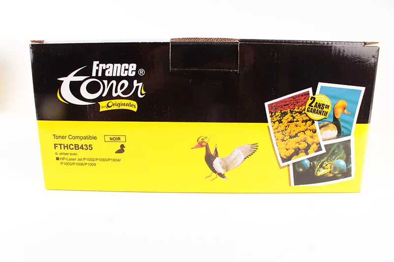 Toner FranceToner équivalent à HP 35A (CB435AE) - NOIR - Format Standard