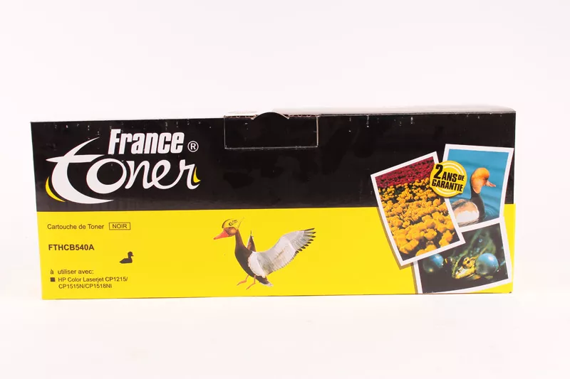 Toner FranceToner équivalent à HP 125A (CB540A) - NOIR - Format Standard