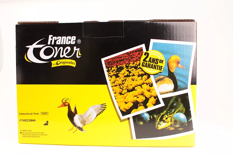 Toner FranceToner équivalent à HP 64A (CC364A) - NOIR - Format Standard