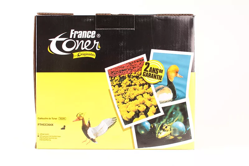 Toner FranceToner équivalent à HP 64X (CC364X) - NOIR - Format XL