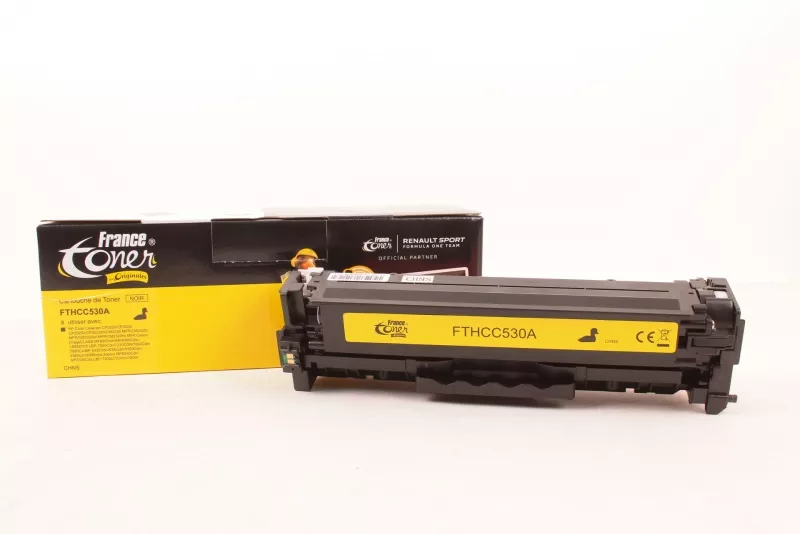 Toner FranceToner équivalent à HP 304A (CC530A) - NOIR - Format Standard