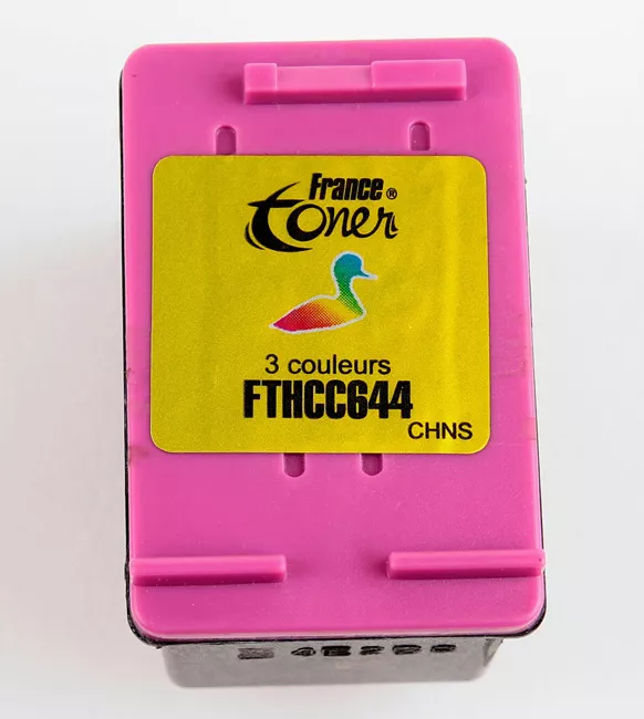 Cartouche d'encre FranceToner équivalent à HP 300XL (CC644EE) - 3 COULEURS - Format XL